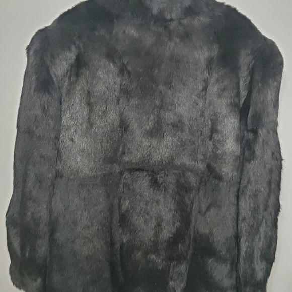 Polo Norte Fur black jacket Size L - Picture 3 of 6